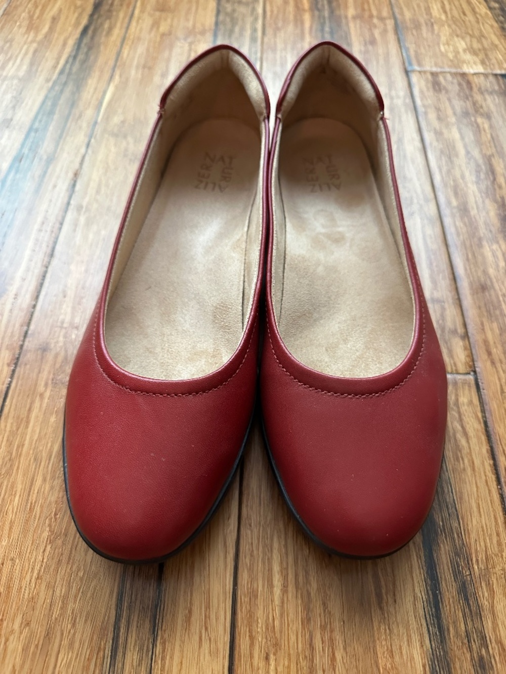 Naturalizer Red Ballet Flats